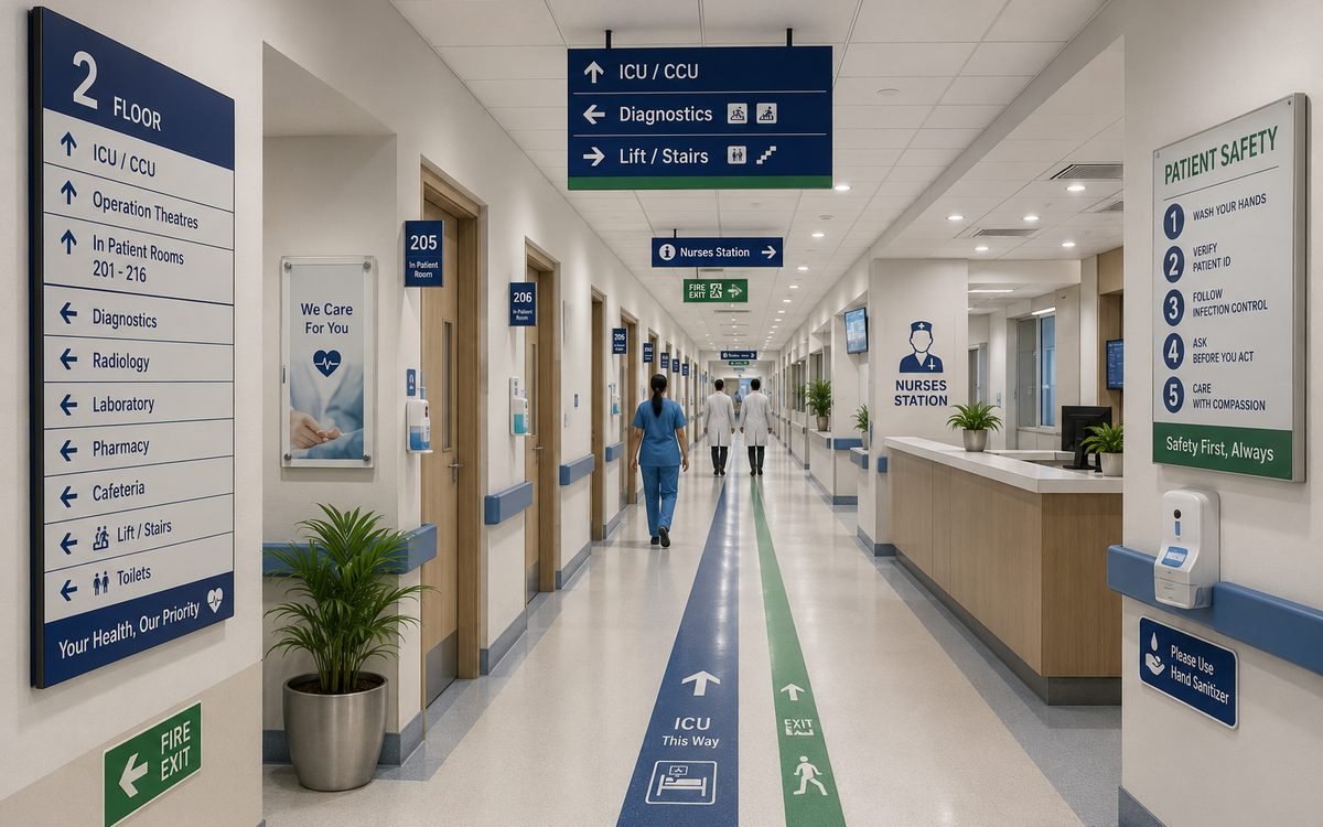 Hospital & Institutional Wayfinding