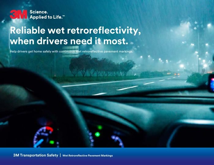 Cover of 3M Wet Retroreflective E-book