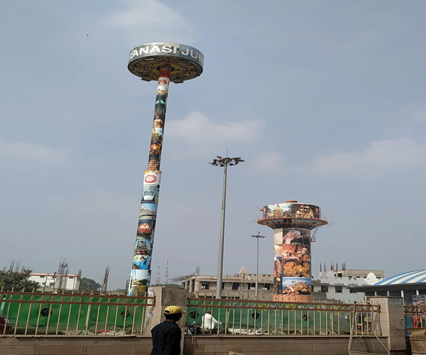 High-Mast Pole Signage